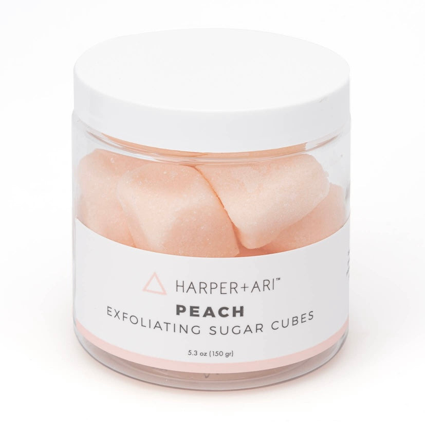 Peach Sugar Cubes